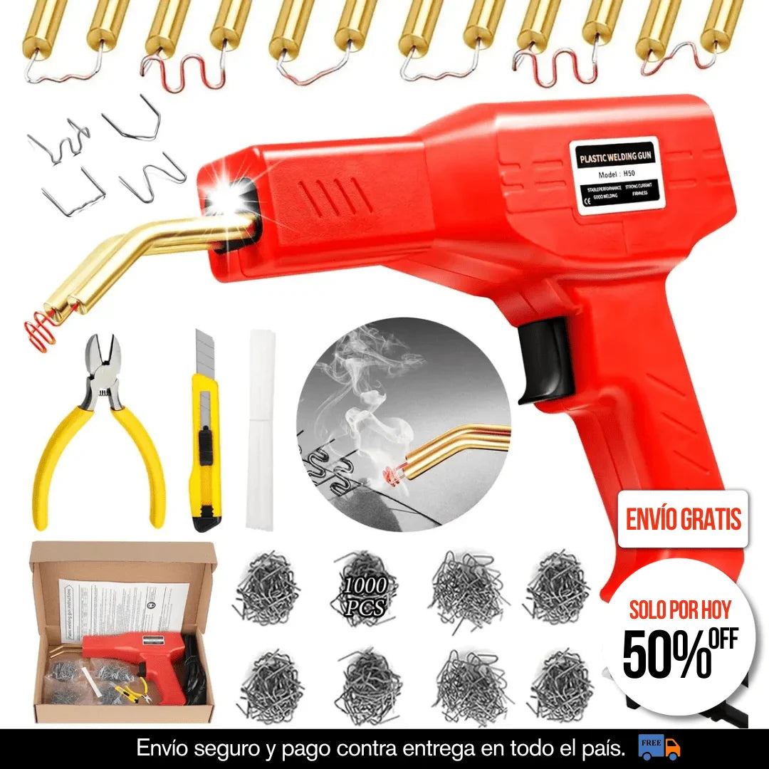 Kit Soldador Para Plástico Profesional🚧